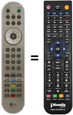 Replacement remote control LG RZ-17LZ20