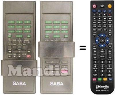 Replacement remote control 6A 10 E