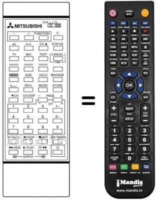 Replacement remote control 939P-212010 Replacement remote control 939P-212010
