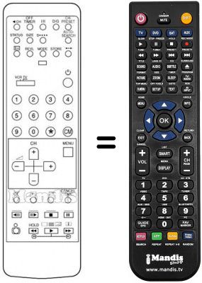 Replacement remote control 939P-403010 Replacement remote control 939P-403010