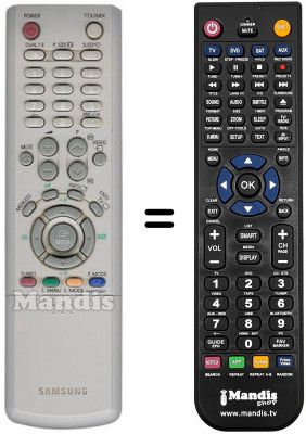 Replacement remote control AA59-00357