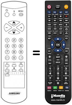 Replacement remote control AA59-10023B