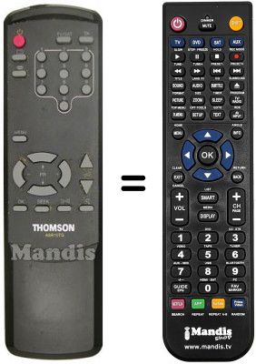 Replacement remote control ASR 10 TG Replacement remote control ASR 10 TG