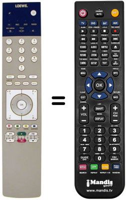 Replacement remote control ASSIST 2