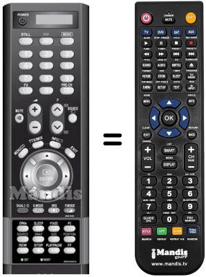 Replacement remote control Samsung LE 40M61B