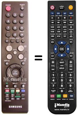 Replacement remote control BN59-00507B