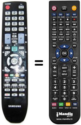 Replacement remote control BN59-00863B Replacement remote control BN59-00863B