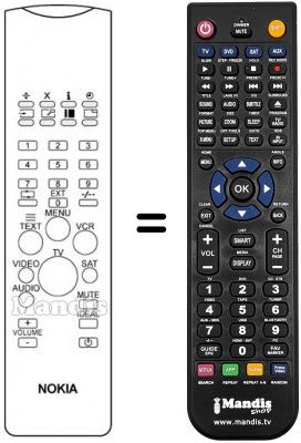 Replacement remote control ES 1 (MOUSE REMOTE)