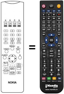 Replacement remote control ES 3 B
