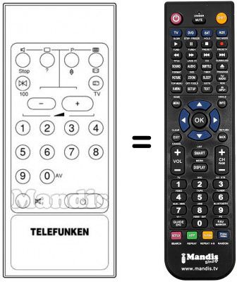 Replacement remote control FB 1122