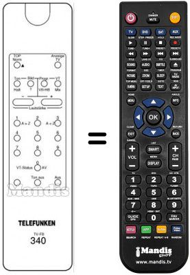 Replacement remote control FB 340