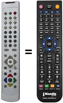Replacement remote control FS 2605 BE