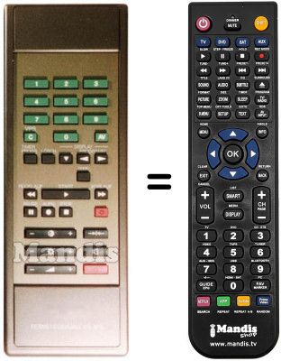 Replacement remote control FS 613