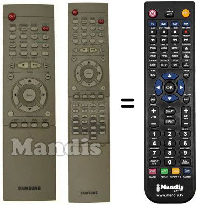 Replacement remote control HTDL 100