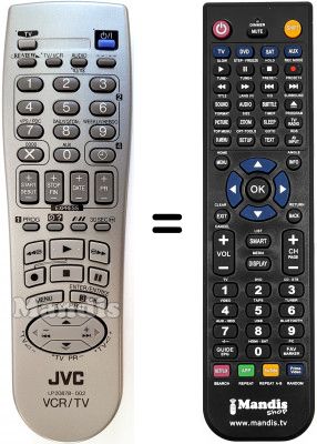 Replacement remote control JVC HR-J673