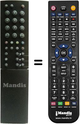 Replacement remote control Loewe STUDIO 63 SAT