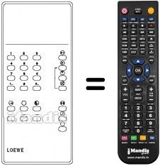 Replacement remote control FB 3