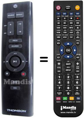 Replacement remote control Arc En Ciel MIC 200