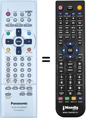 Replacement remote control N2QAJB000037