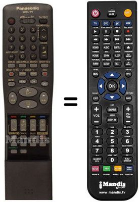 Replacement remote control Panasonic NV-SD440