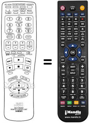 Replacement remote control PQ 21093 B 3