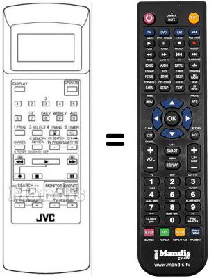 Replacement remote control PQ 21433 G 3