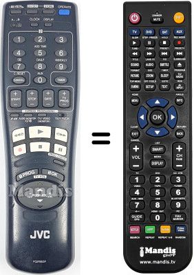 Replacement remote control PQ 21953 F