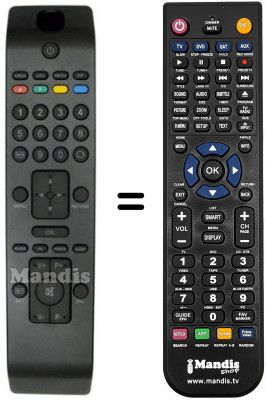 Replacement remote control RC 3902