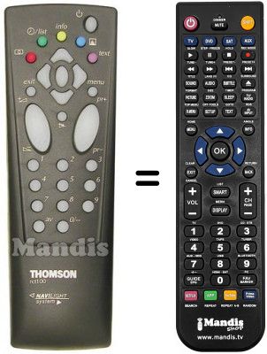 Replacement remote control Teleavia 14 MH 10 C