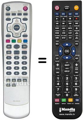 Replacement remote control JQ LTCUB2001