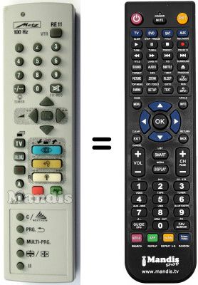Replacement remote control Metz 82TE97