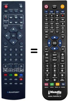 Replacement remote control RM 18G28