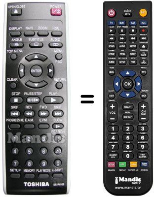 Replacement remote control SE-R0168