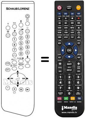 Replacement remote control SLM 1