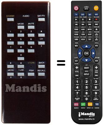 Replacement remote control SR 90