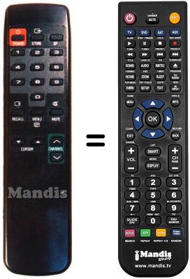 Replacement remote control SR 9000
