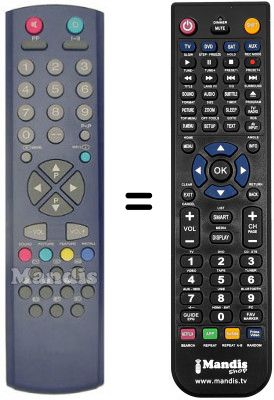 Replacement remote control Seg CT 2112