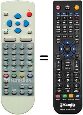 Replacement remote control Sanyo JXMFE