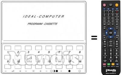 Replacement remote control UFB 9 / 16