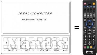 Replacement remote control UFB 9