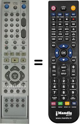 Replacement remote control LG DR-4812 V