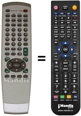 Replacement remote control Sunwood SW 102