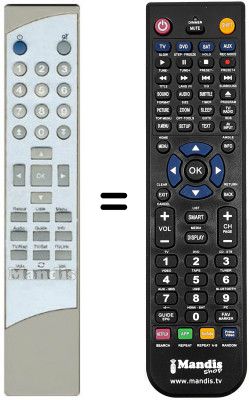 Replacement remote control WORLDSAT IMPERIAL 300 SL