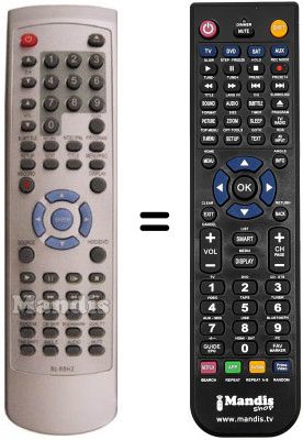 Replacement remote control Medion MD 80120