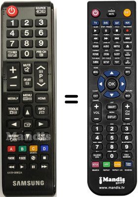 Replacement remote control AA59-00802A