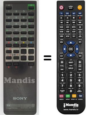 Replacement remote control RM694 Replacement remote control RM694