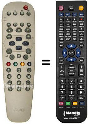 Replacement remote control REMCON1293 Replacement remote control REMCON1293