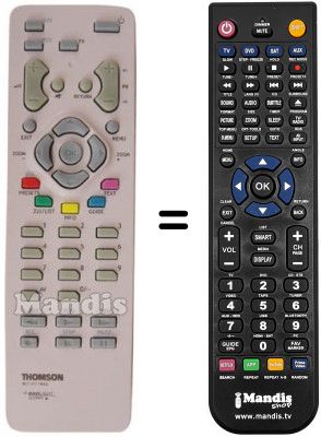Replacement remote control REMCON1402 Replacement remote control REMCON1402