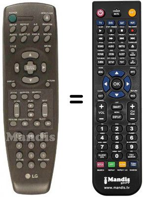 Replacement remote control REMCON969