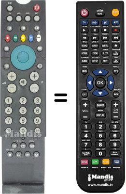 Replacement remote control RC2001 / 01B